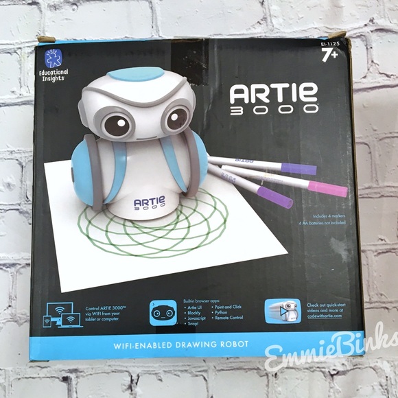 NIB Educational Insights Artie 3000 Coding Robot ~ Stem Powered Learning Toy - Picture 3 of 16